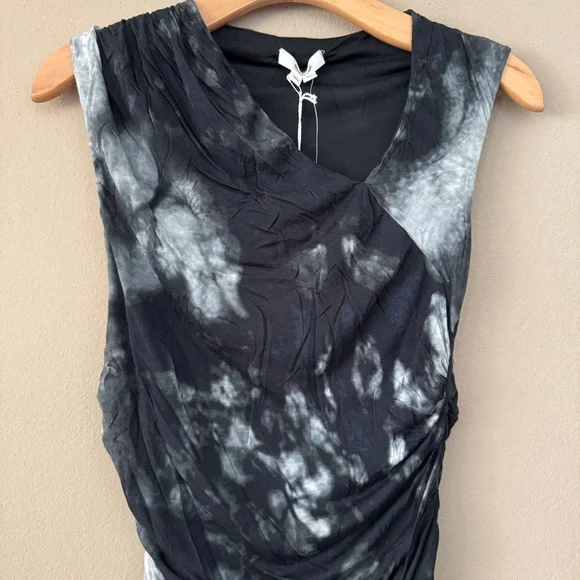 NWT Helmut Lang Skull Tie dye Dress Size M - Picture 3 of 9